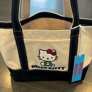 BAGGU HELLO KITTY Heavyweight Canvas Tote